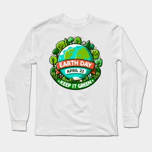 Celebrate and Sustain: Grow Green Long Sleeve T-Shirt